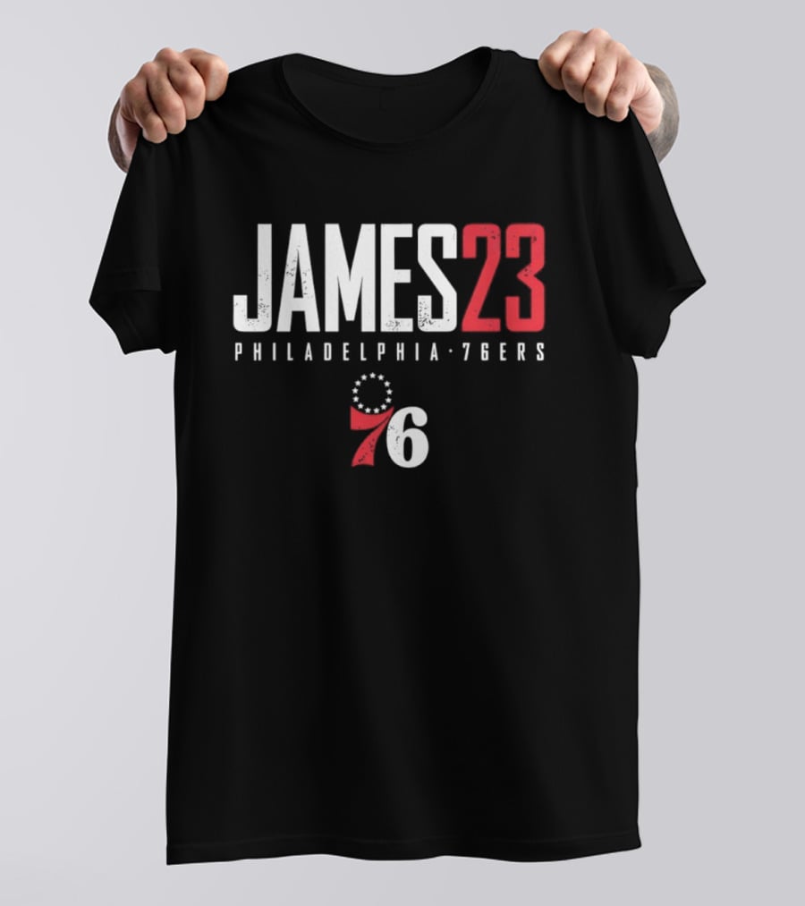 LeBron James 23 Philadelphia 76ers 2026 T-Shirt