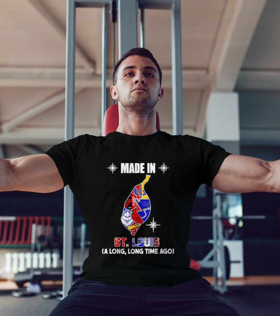Made In St Louis Map 2026 Season A Long Long Time Ago T-Shirt