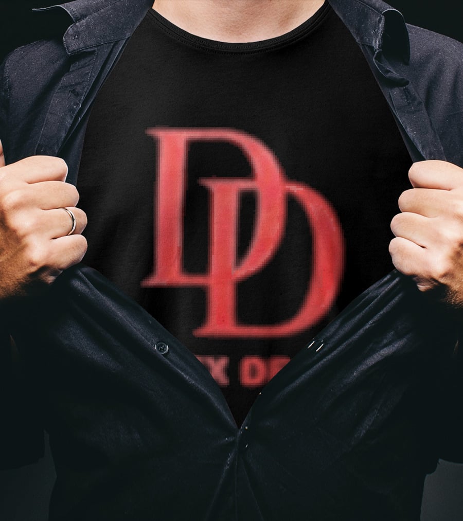 Marvel Television Daredevil Born Again Season 3 Upper East DD T-Shirt