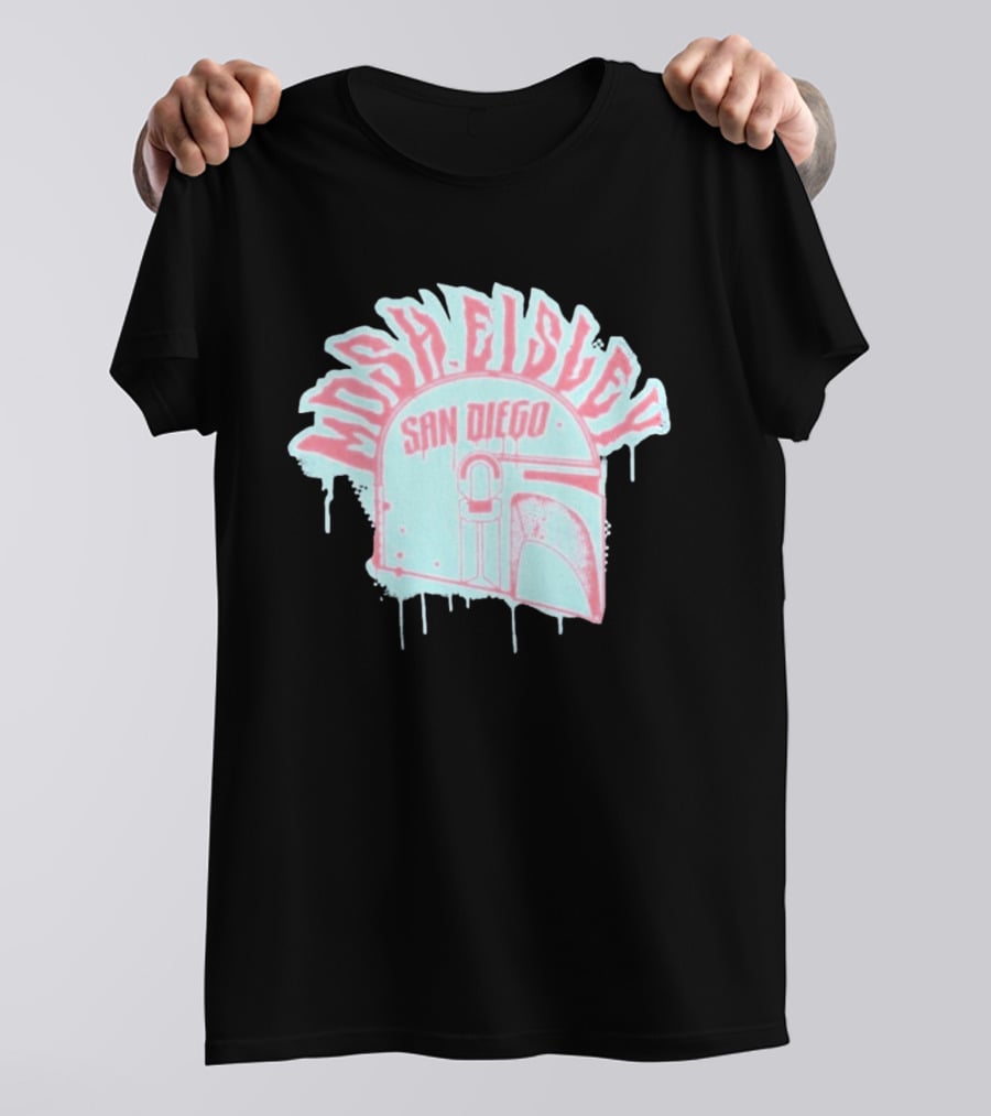 Mosh Eisley San Diego July 24 2026 Music Box Party Galaxy Helmet Star Wars T-Shirt