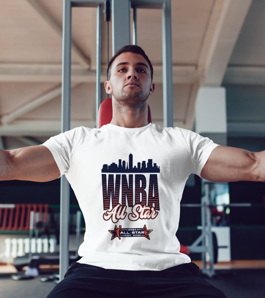 WNBA All Star 2025 Indy Skyline T-Shirt