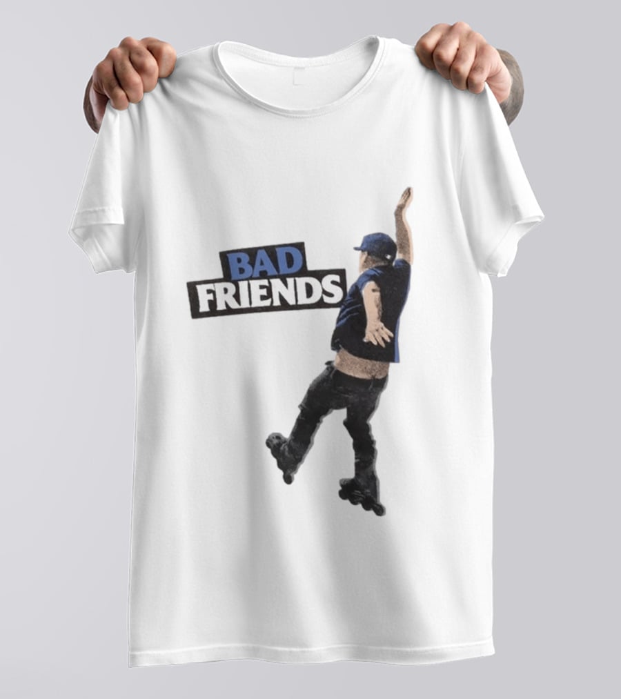 Bad Friends Bobby Roller Skating Fall T-Shirt