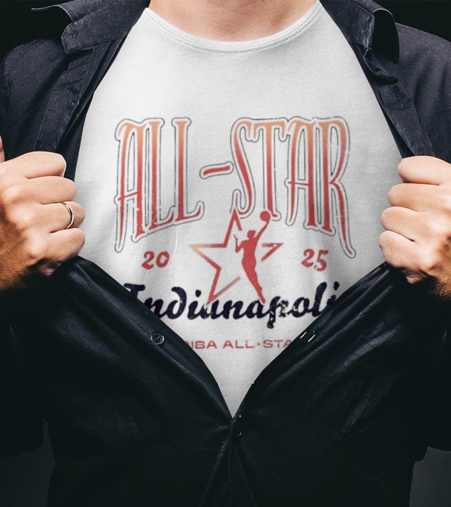 2025 All Star Indianapolis WNBA T-Shirt