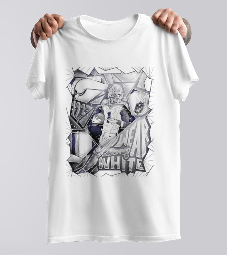 Jalen Nailor Minnesota Vikings Winter Whiteout Week Wear T-Shirt