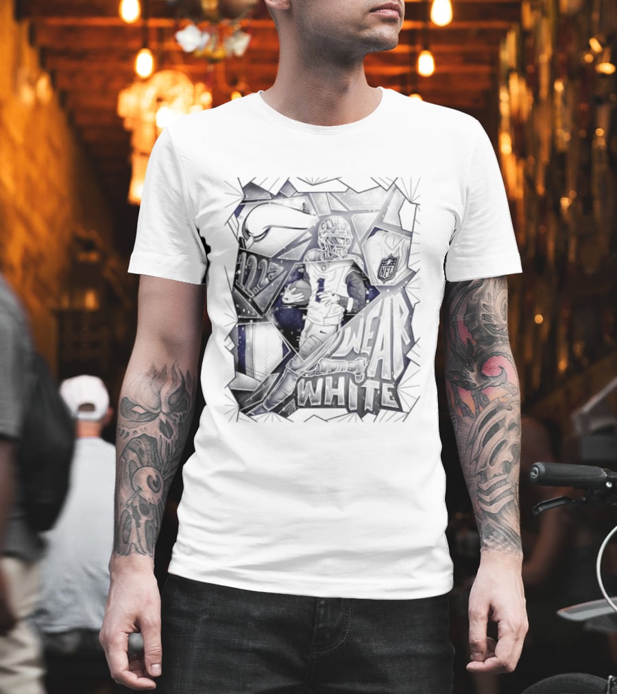 Jalen Nailor Minnesota Vikings Winter Whiteout Week Wear T-Shirt