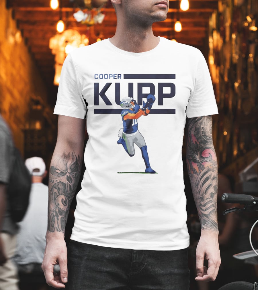 Cooper Kupp Seattle Seahawks Catching Action T-Shirt