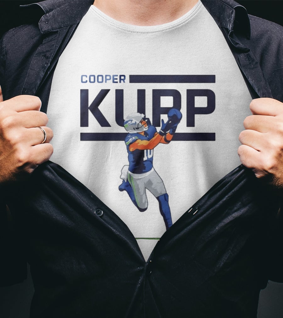 Cooper Kupp Seattle Seahawks Catching Action T-Shirt