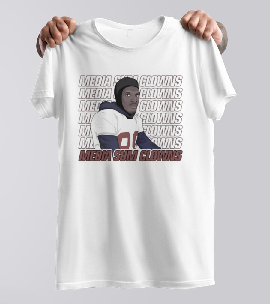 Giants Kadarius Toney Media Sum Clowns T-Shirt