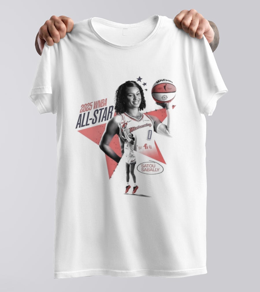 Satou Sabally 2025 WNBA All Star Phoenix Mercury T-Shirt