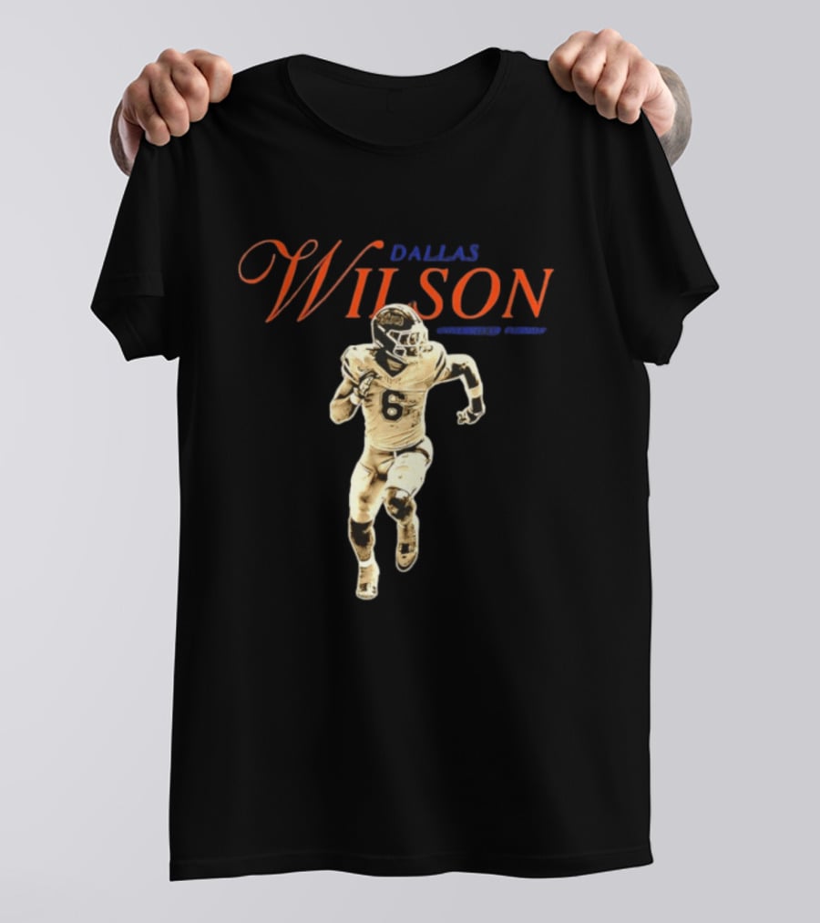 Dallas Wilson 6 University Of Florida Football NCAA T-Shirt