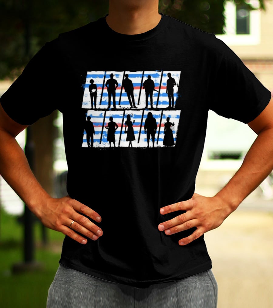 Widows Bay Islanders Striped T-Shirt