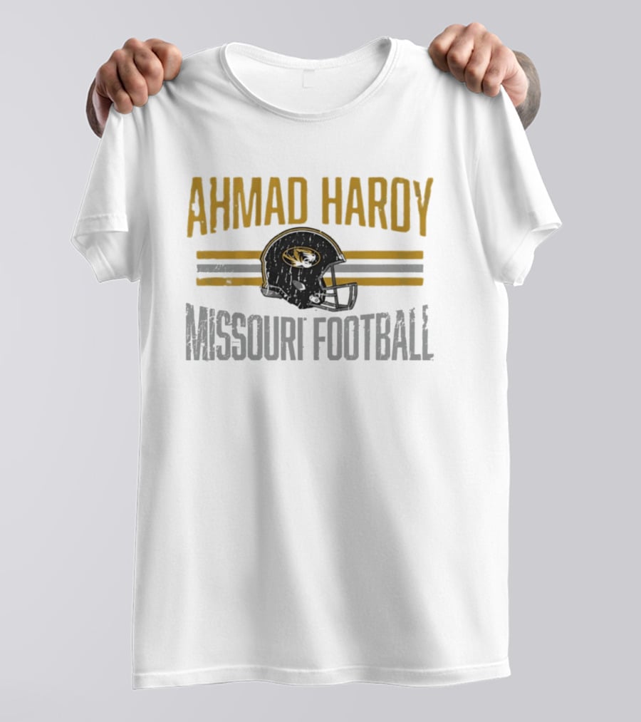 Ahmad Haroy Missouri Football Helmet Hero T-Shirt