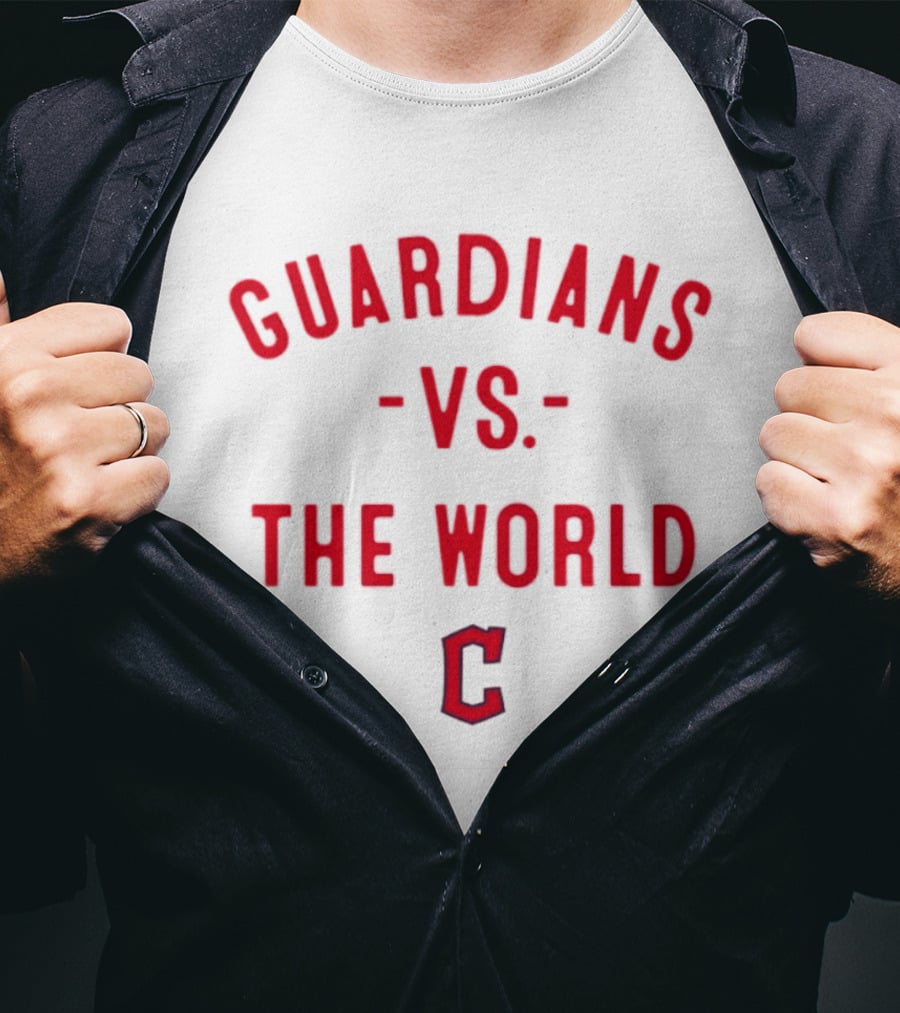 Cleveland Guardians Vs The World 2026 MLB Season C T-Shirt