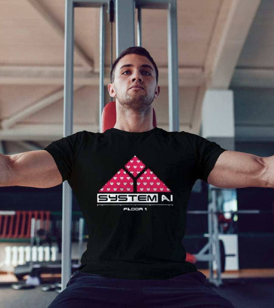 System AI Floor 1 Triangular Heart T-Shirt