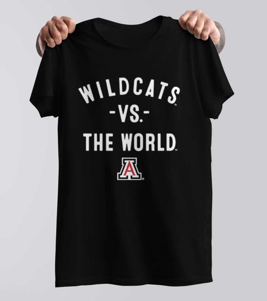 Arizona Wildcats Vs The World NCAA 2026 Season T-Shirt