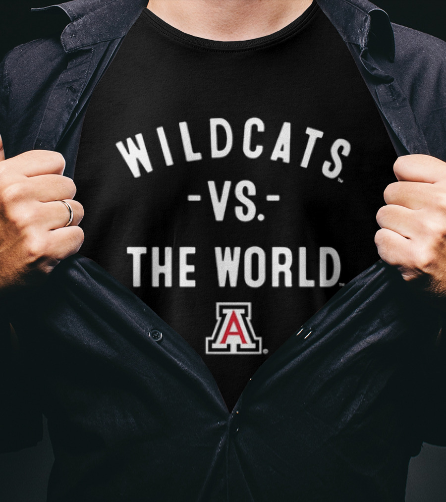 Arizona Wildcats Vs The World NCAA 2026 Season T-Shirt