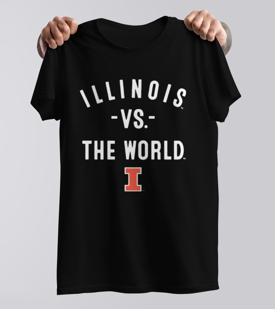 Illinois Fighting Illini Vs The World NCAA 2026 Season T-Shirt