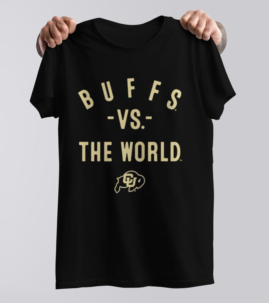Buffs Vs The World Colorado Buffaloes NCAA 2026 Season T-Shirt