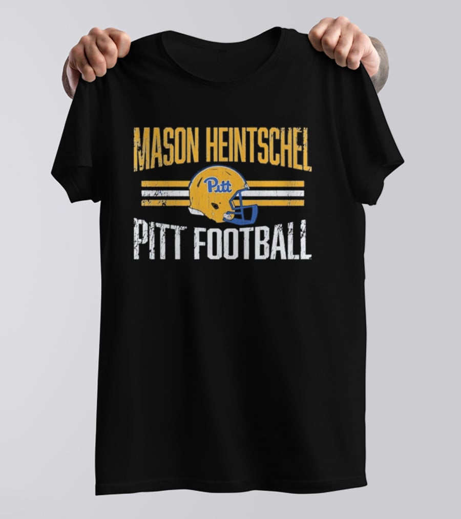 Mason Heintschel Pitt Football Panthers NCAA Helmet T-Shirt