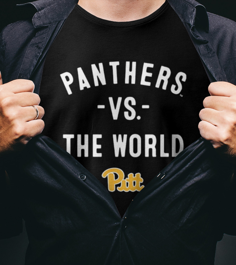 Pitt Panthers Vs The World NCAA 2026 Panthers Pride T-Shirt