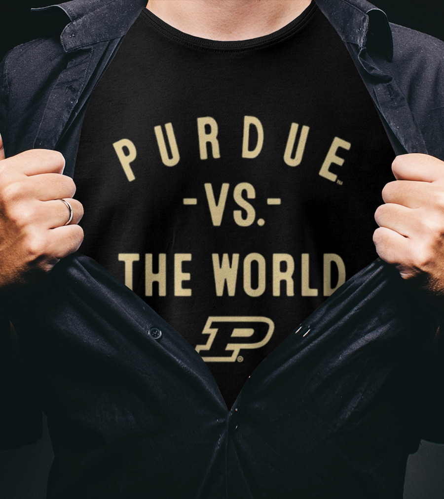 Purdue Boilermakers Vs The World NCAA 2026 Season T-Shirt