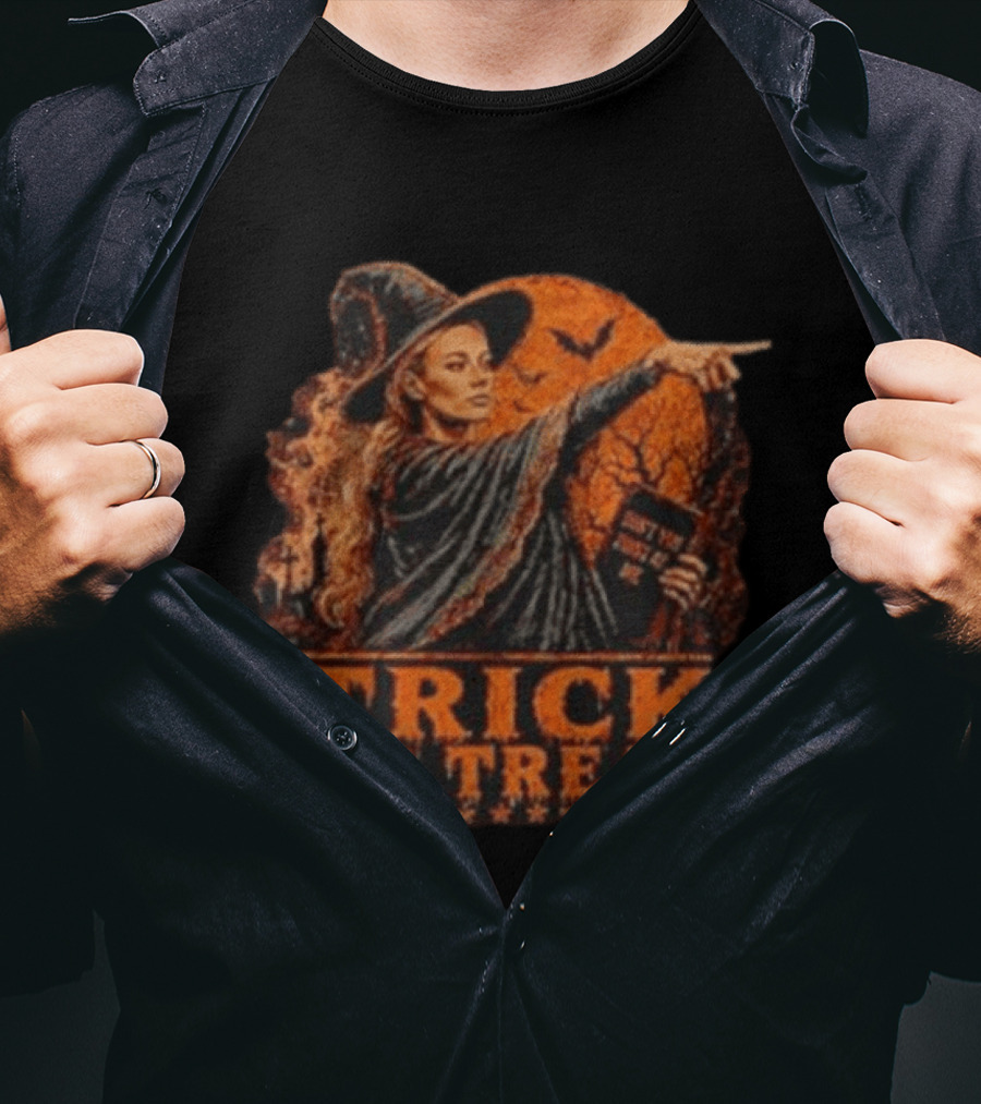 Sophie Trick Or Treat Witch Halloween WNBA T-Shirt
