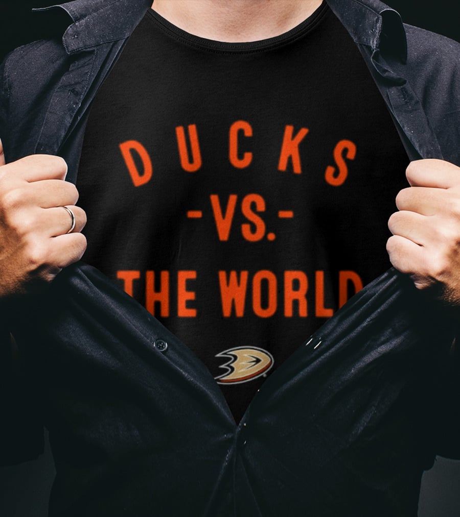 Ducks Vs The World Anaheim NHL 2026 T-Shirt