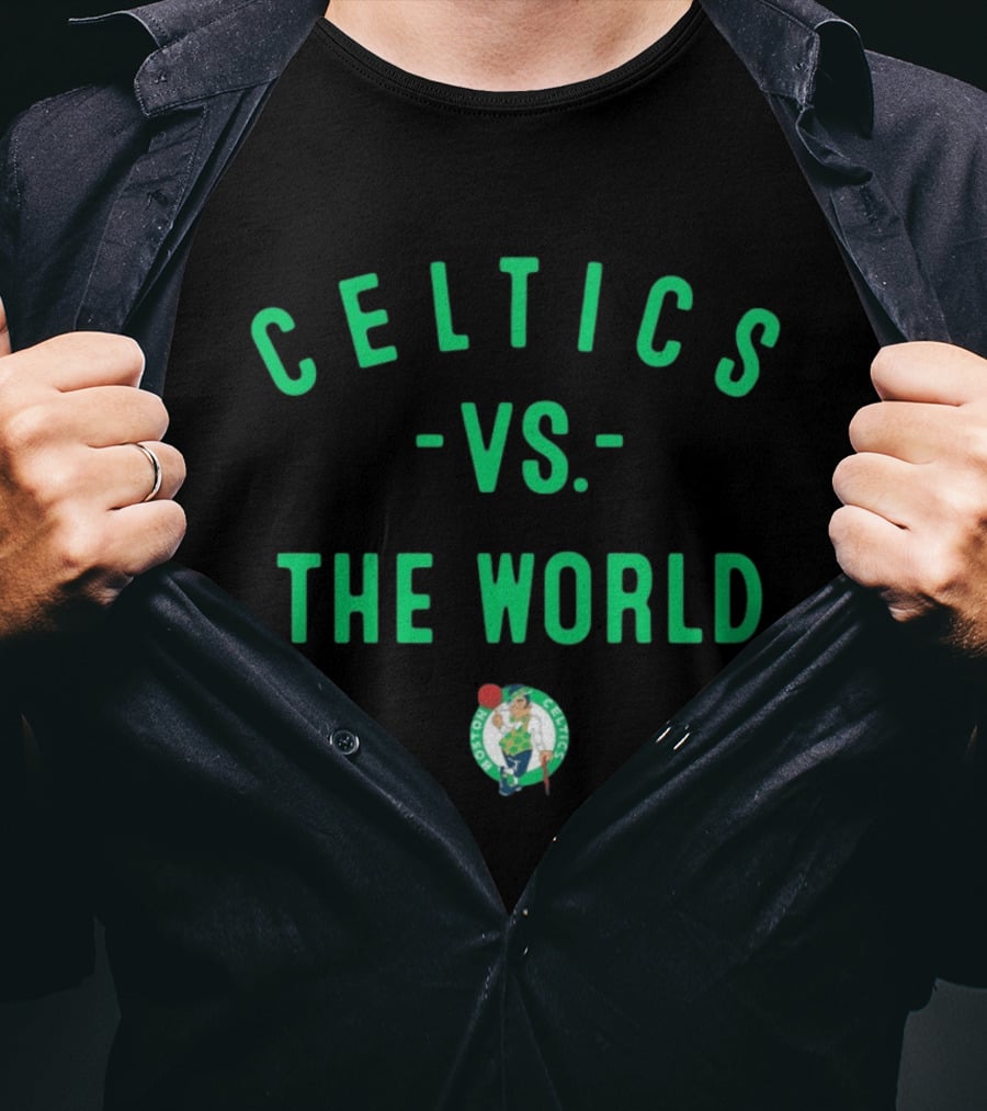 Boston Celtics Vs The World NBA 2026 T-Shirt