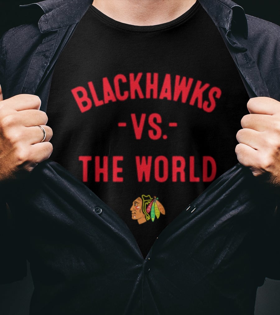 Blackhawks Vs The World NHL 2026 Nowbes T-Shirt