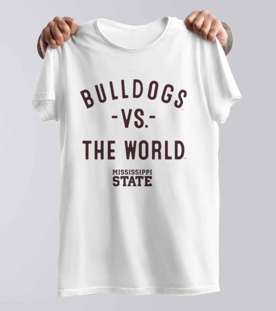 Mississippi State Bulldogs Vs The World 2026 NCAA Season T-Shirt