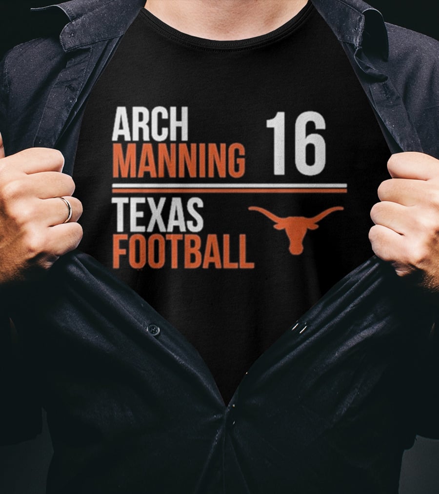 Arch Manning 16 Texas Longhorns Football T-Shirt