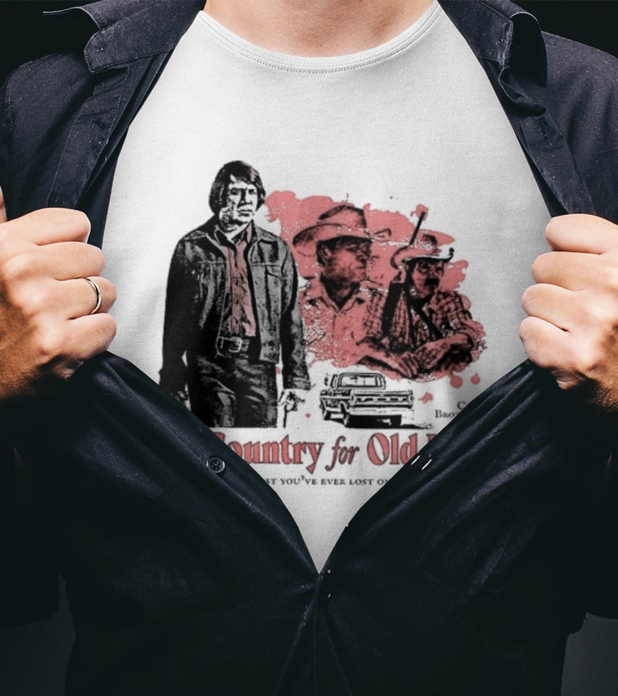 No Country For Old Men What's The Most You've Ever Lost On A Coin Toss Coen Brothers Film 2 Sided T-Shirt