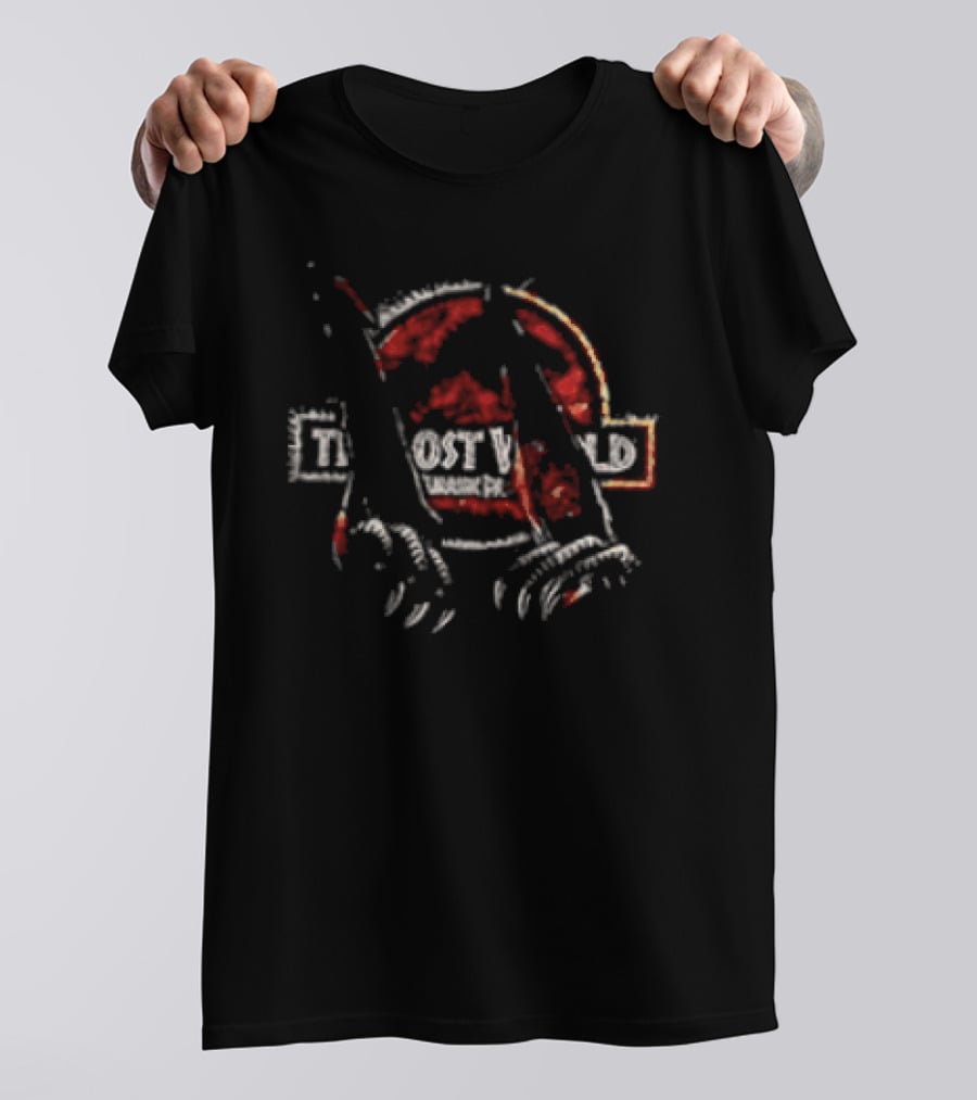 The Lost World Jurassic Park Something Has Survived Two Sided T-Shirt