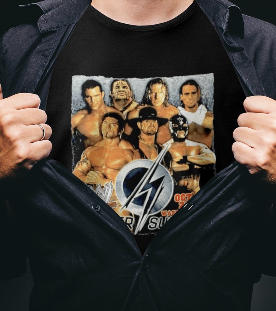 WWE Presents Cyber Sunday Oct 28 2007 Washington DC T-Shirt