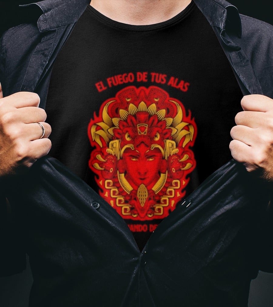 El Fuego De Tus Alas Comienza Cuando Decides Volar Aztec T-Shirt