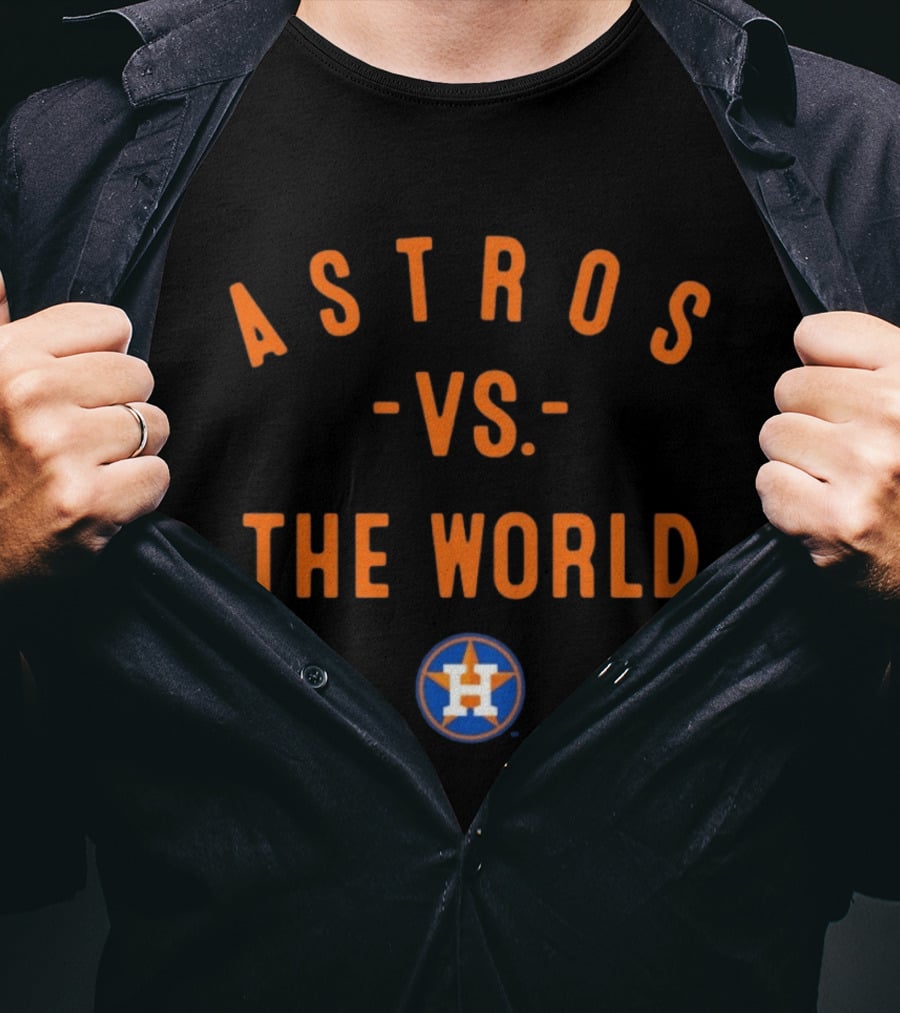 Houston Astros Vs. The World MLB 2026 Season T-Shirt