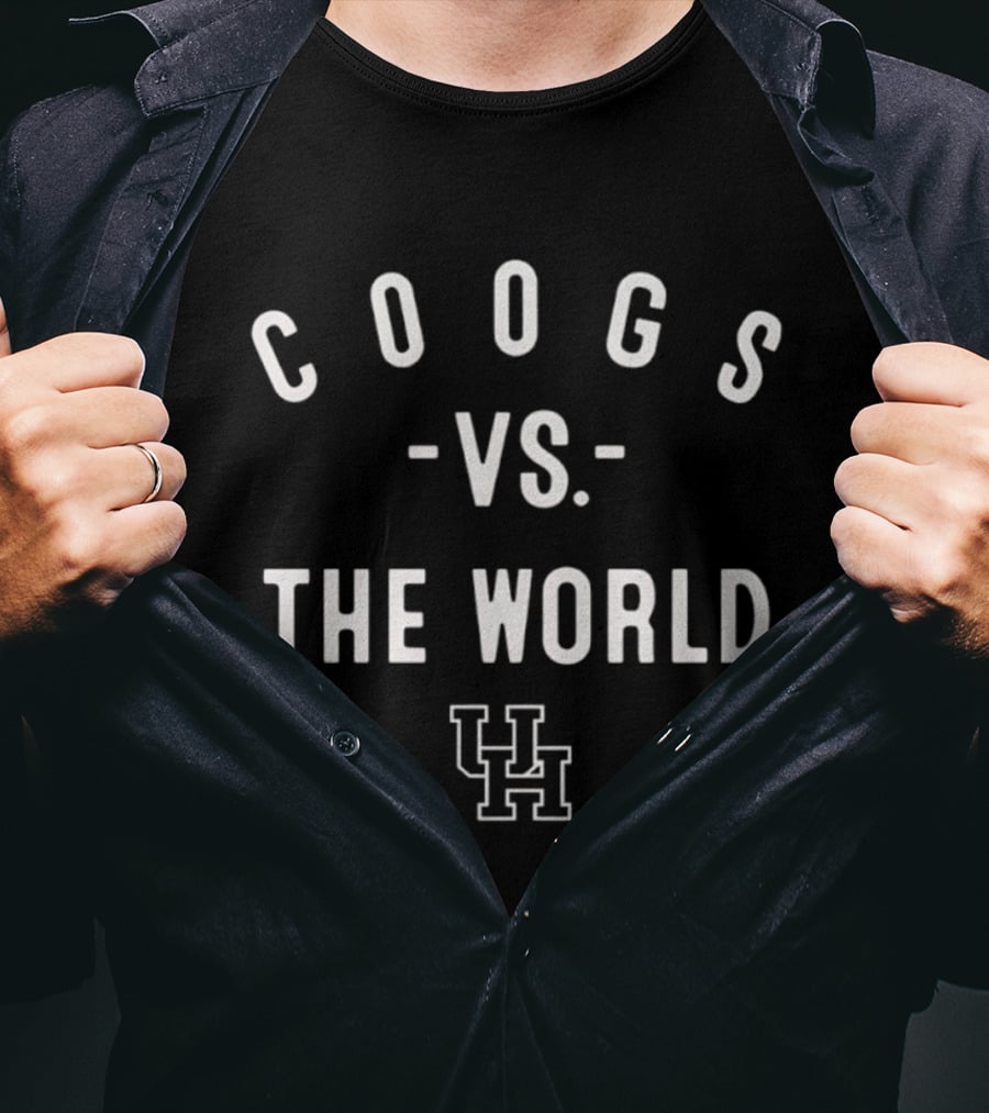 Coogs Vs The World UH Houston Cougars NCAA 2026 Season T-Shirt