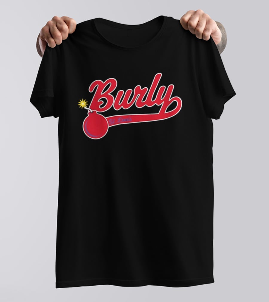 Alec Burleson Burly Bomb St Louis Cardinals MLB 2026 T-Shirt