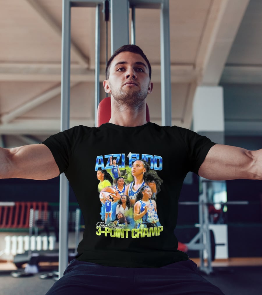 Azzi Fudd Dallas 35 First Rookie 3 Point Champ T-Shirt