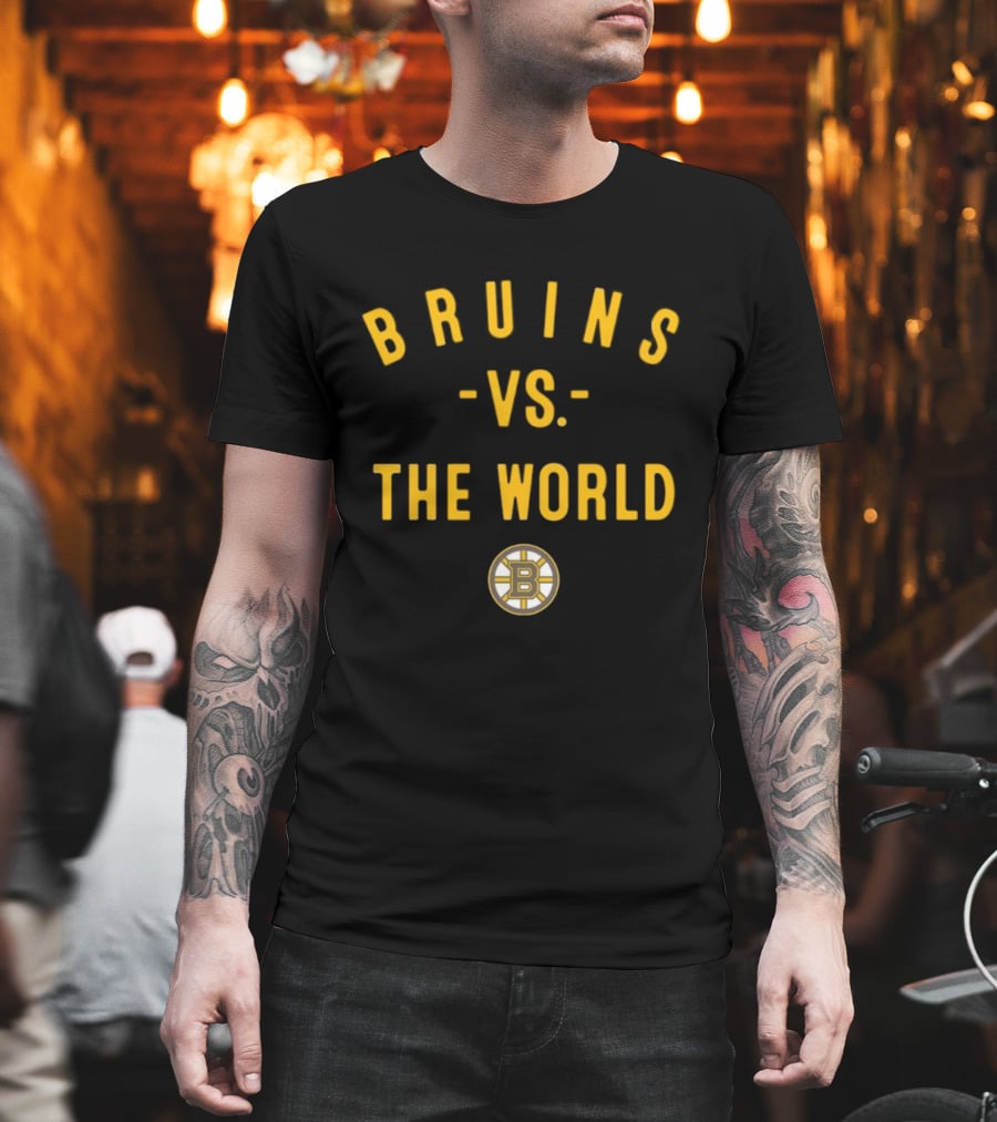 Boston Bruins VS The World NHL 2026 Nowbes T-Shirt