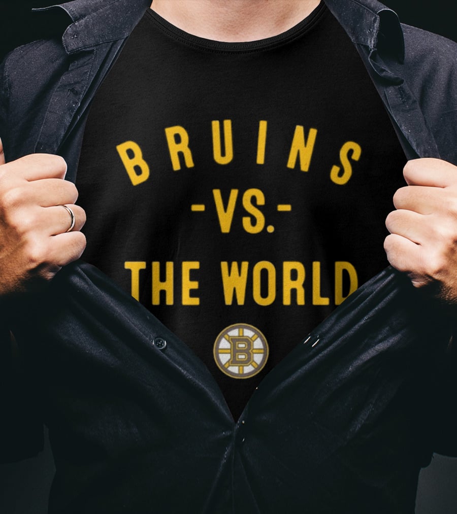 Boston Bruins VS The World NHL 2026 Nowbes T-Shirt