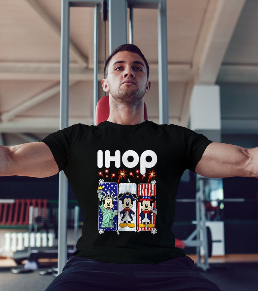 IHOP Mickey Mouse America 250th Anniversary Celebration T-Shirt