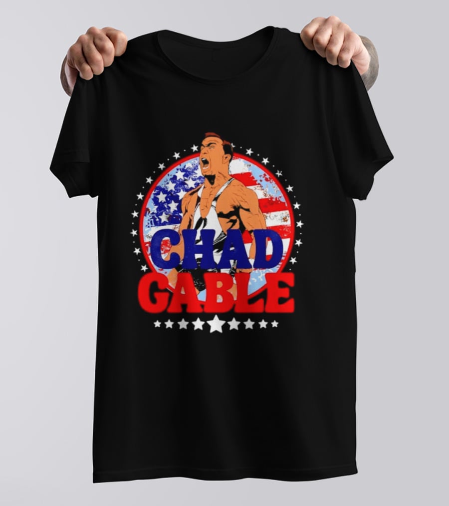Chad Gable WWE Wrestling American Flag T-Shirt