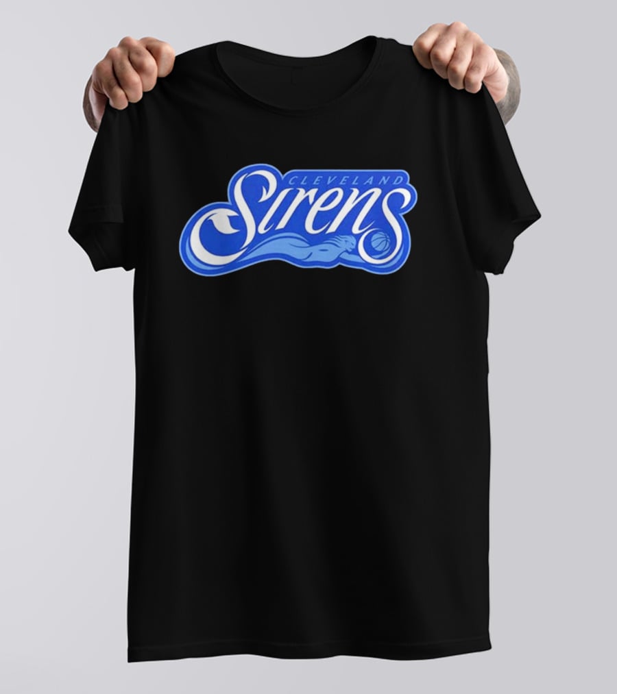 Cleveland Sirens WNBA Toddler Black Primary Logo Basketball T-Shirt