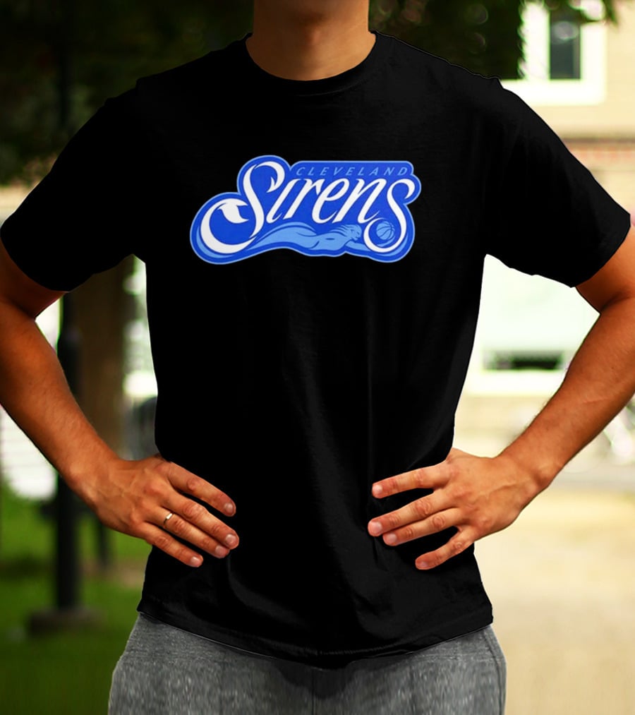 Cleveland Sirens WNBA Toddler Black Primary Logo Basketball T-Shirt