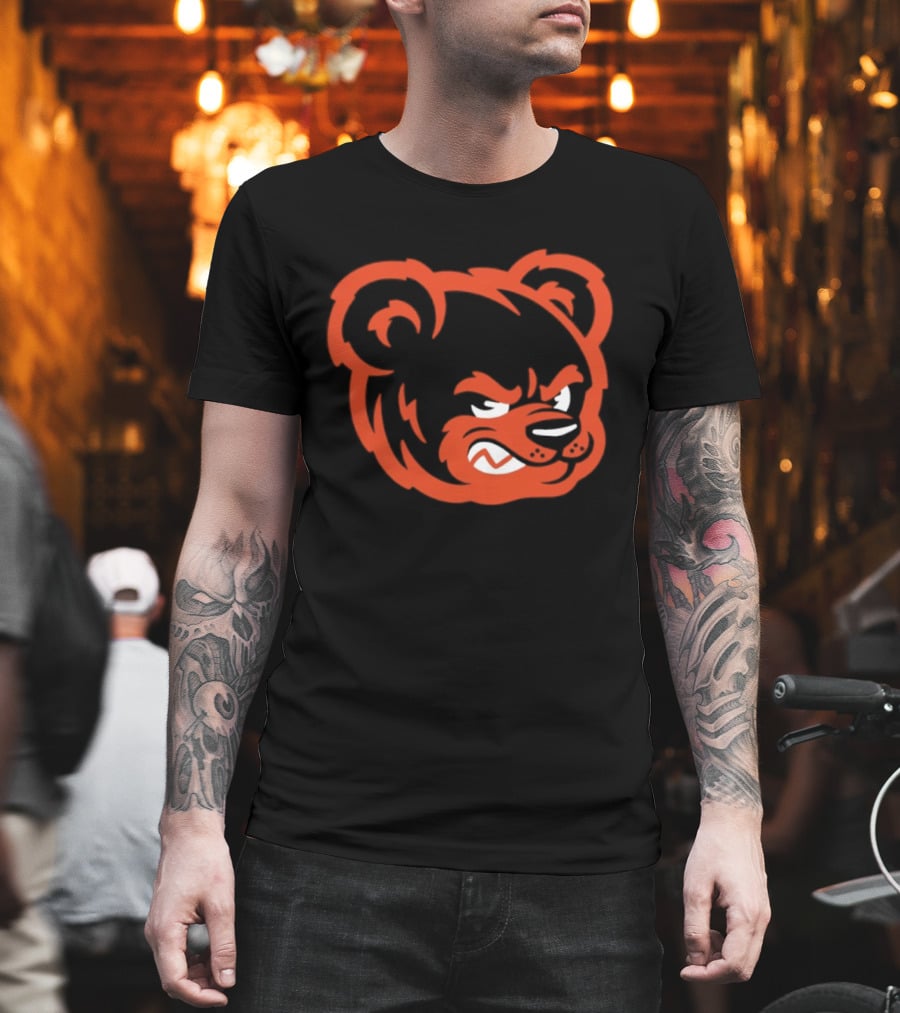 Monterrey Osos Fierce Bear Head T-Shirt