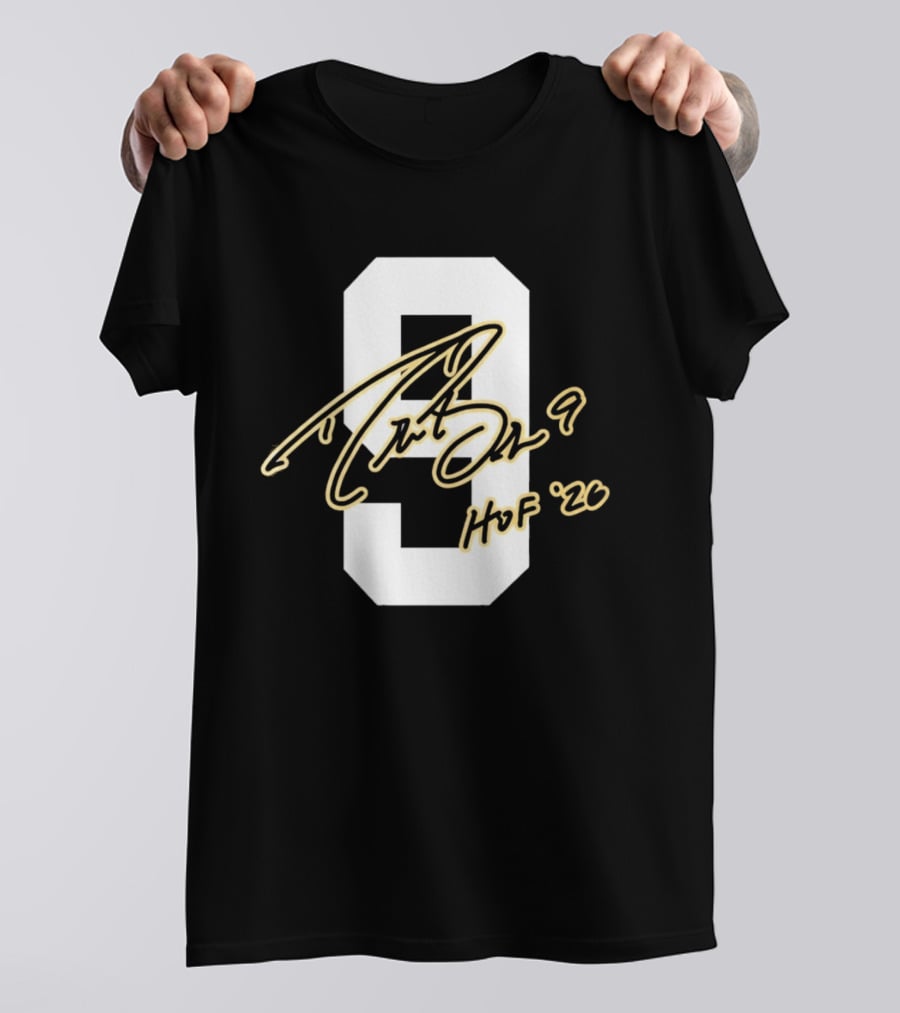 Drew Brees 9 HOF 2026 Elected Saints T-Shirt