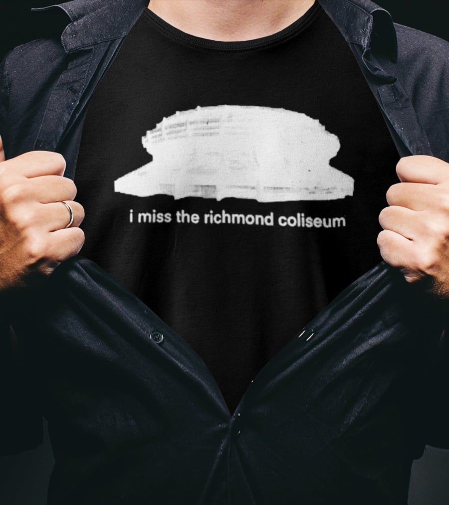 Richmond Coliseum Virginia History Nostalgia T-Shirt