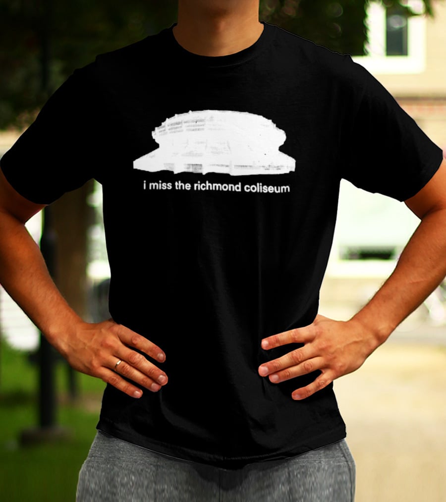 Richmond Coliseum Virginia History Nostalgia T-Shirt