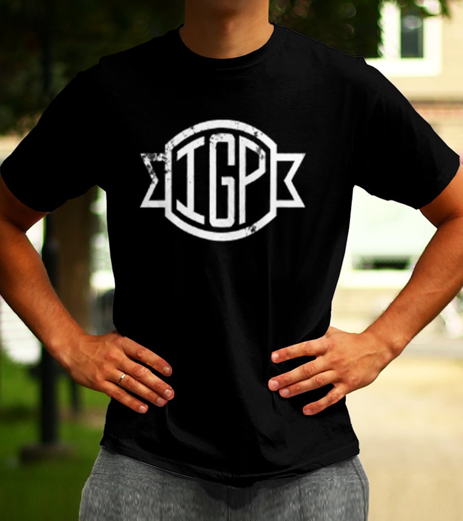 Russell Crowe IGP Emblem Circle White T-Shirt